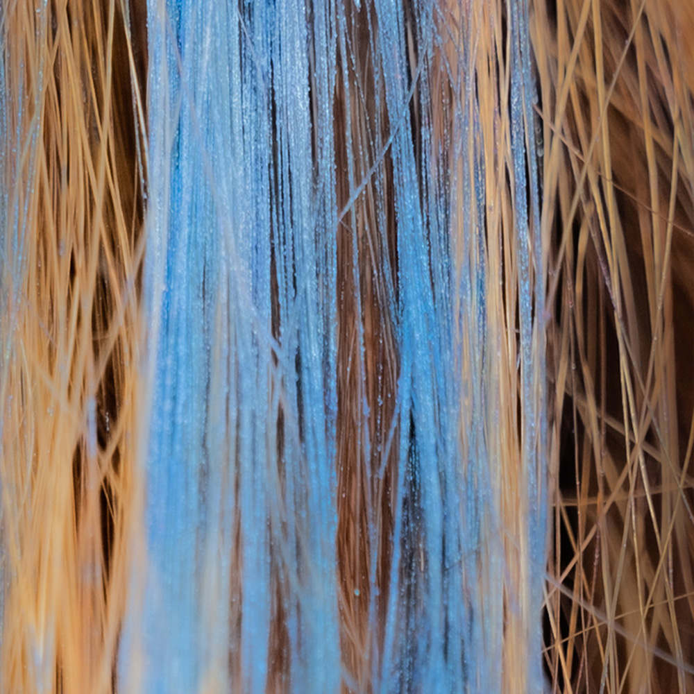 namaki Mascara cheveux KRAFT - Bleu Maquillage pour cheveux