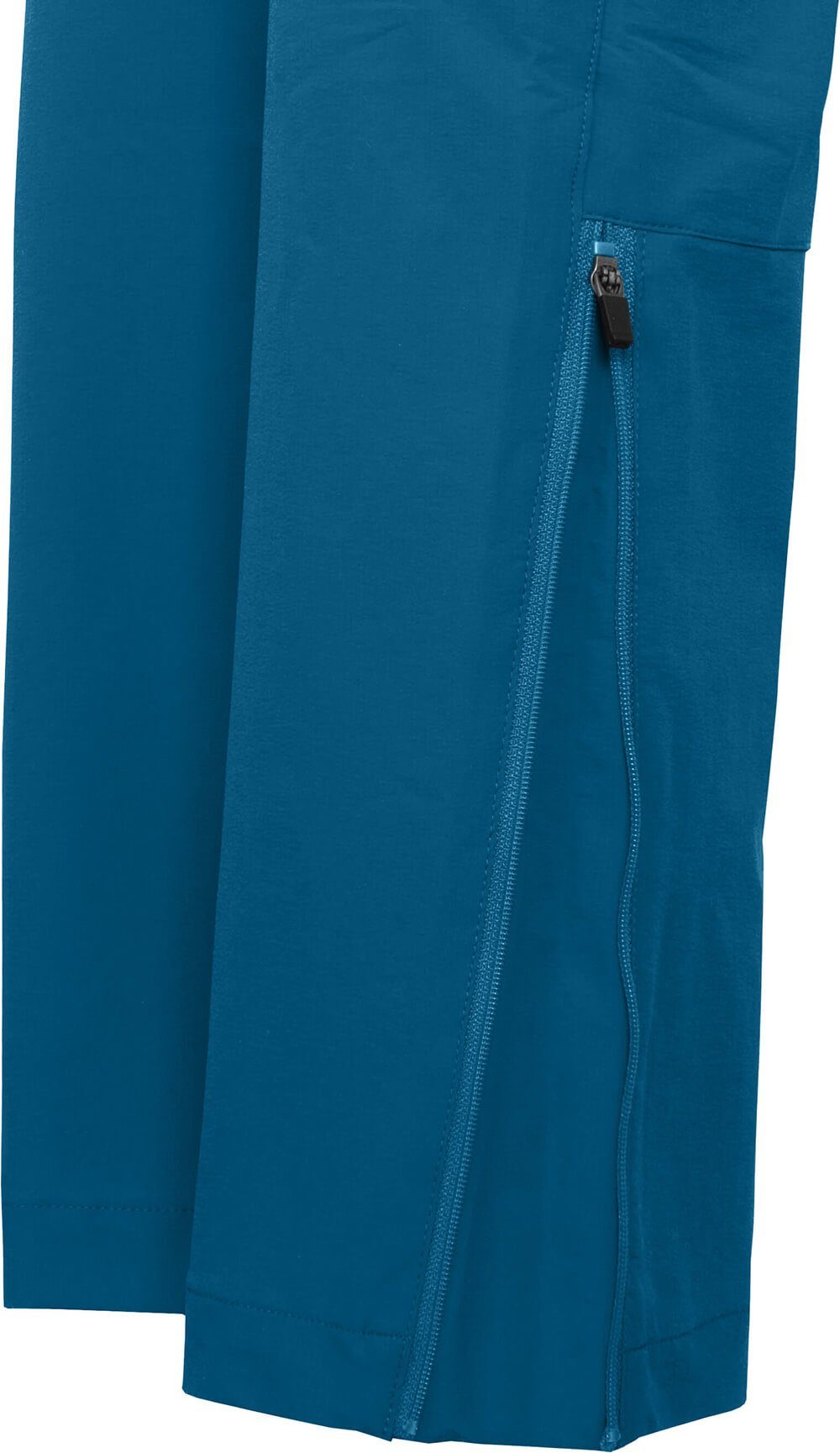 Bergson Outdoorhose VIDAA COMFORT (slim) Damen Wanderhose, leicht, strapazierfähig, Normalgrößen, Saphir blau