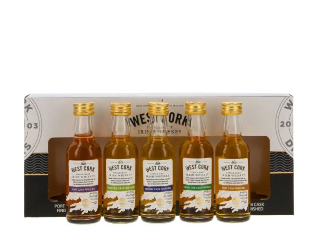 Miniature Assortment West Cork 0,25 l·43 % vol