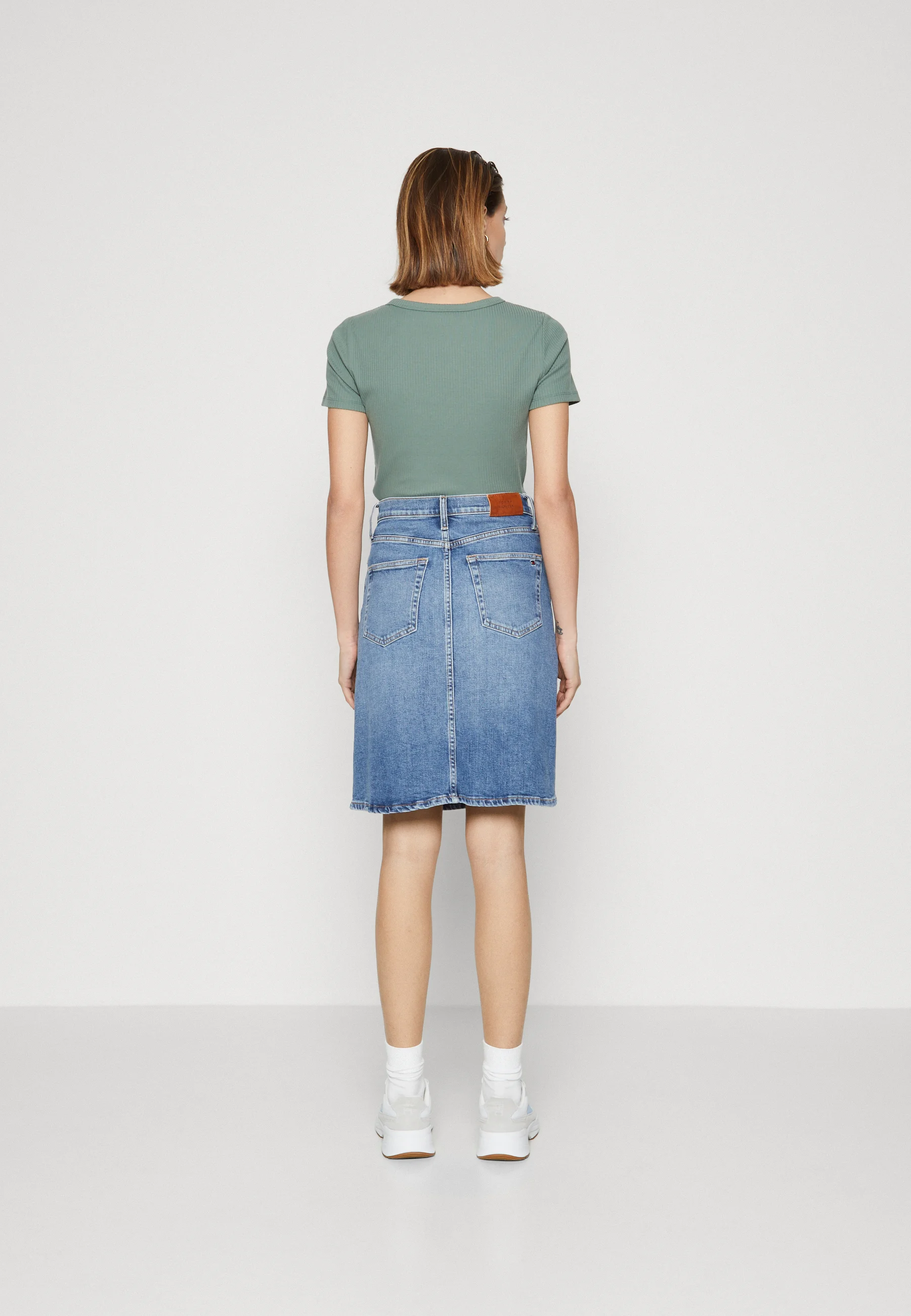 Tommy Hilfiger FALDA - Falda vaquera