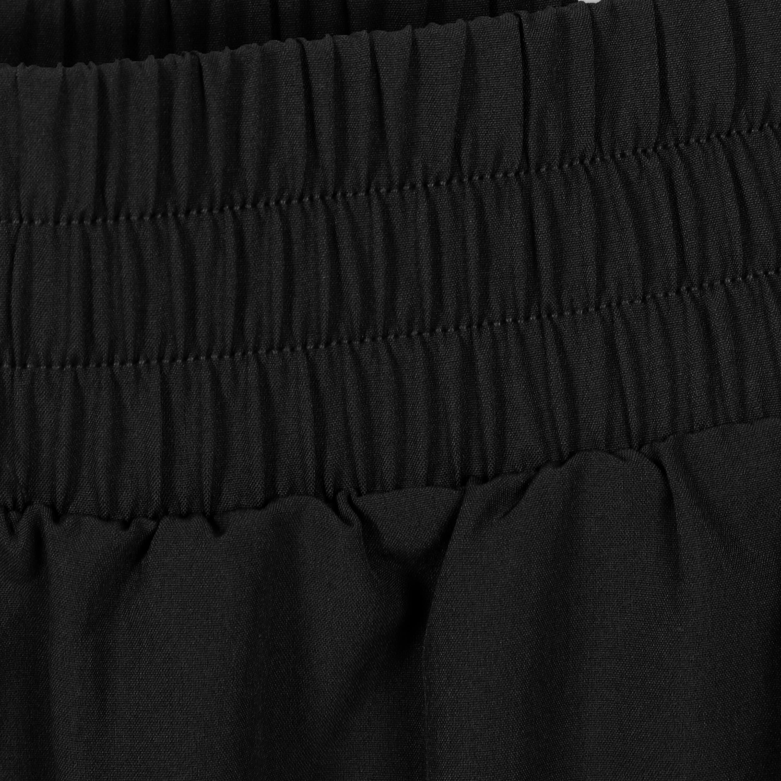 Borg Loose Shorts Damen - Schwarz