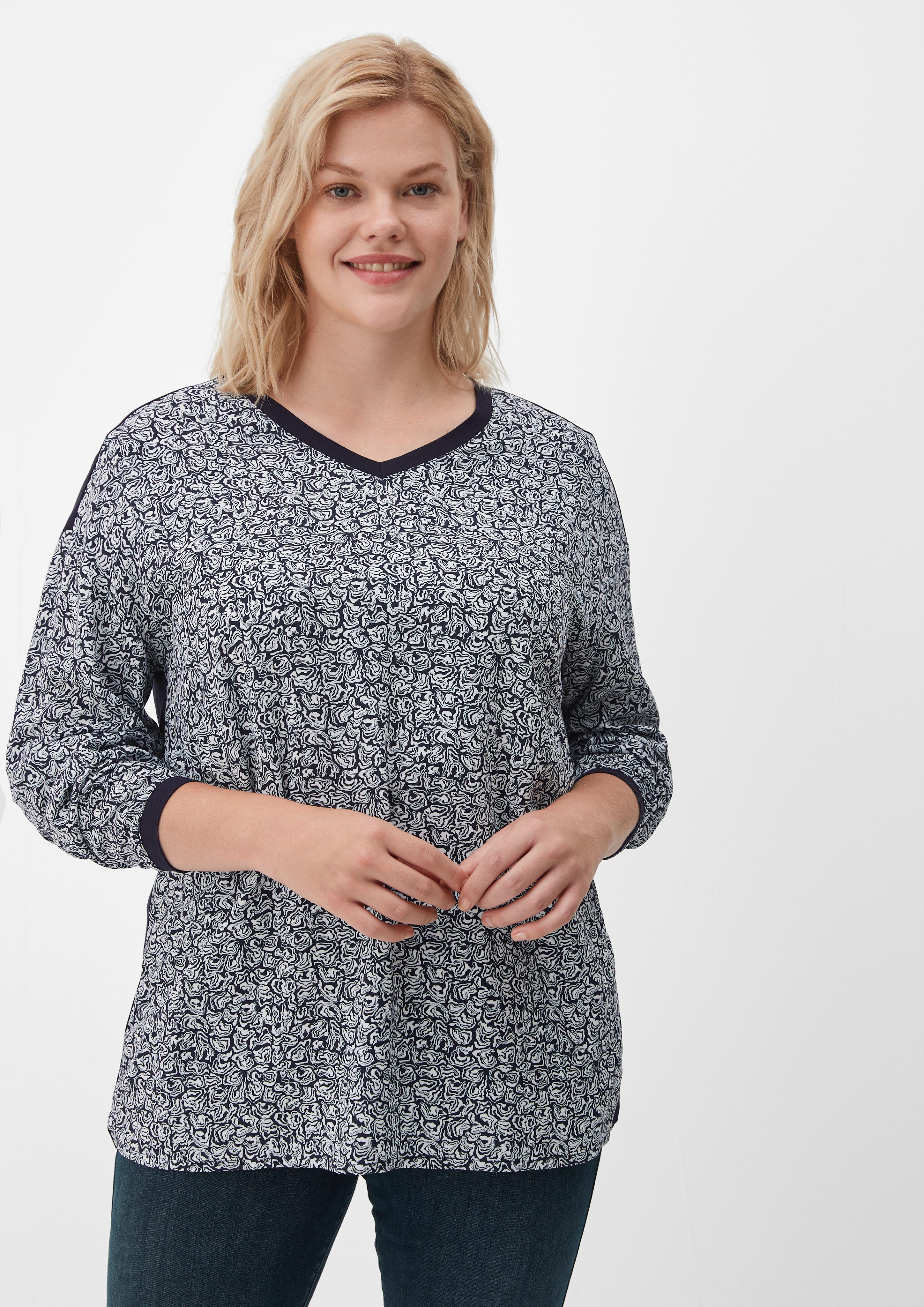 Shirt mit V-Neck  2121629-59A2