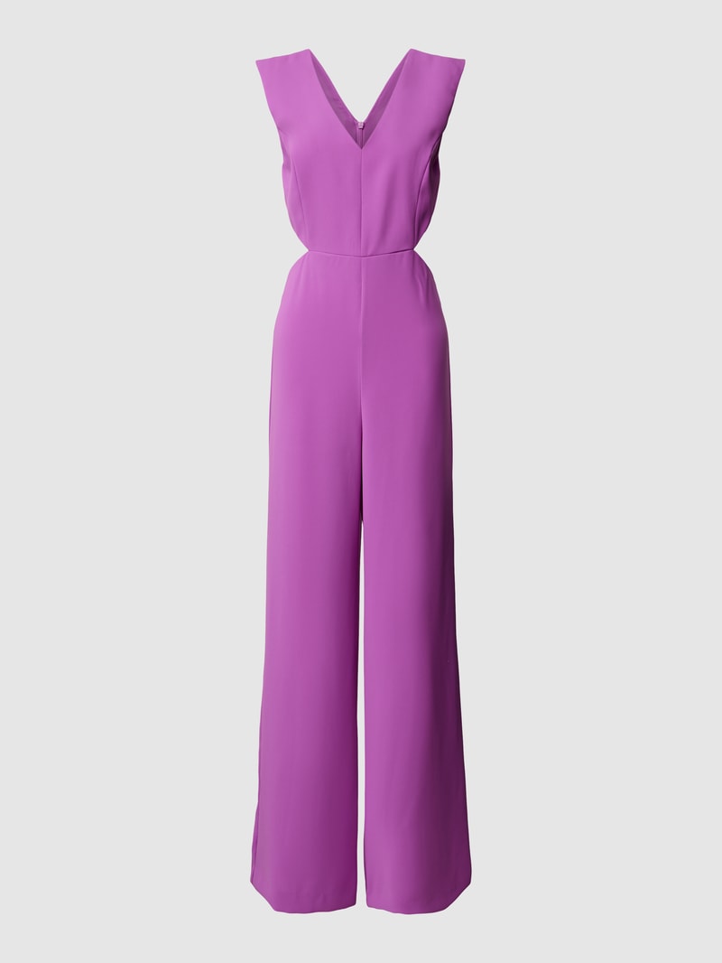 Jumpsuit mit Cut Out Modell 'HOLY' in lila