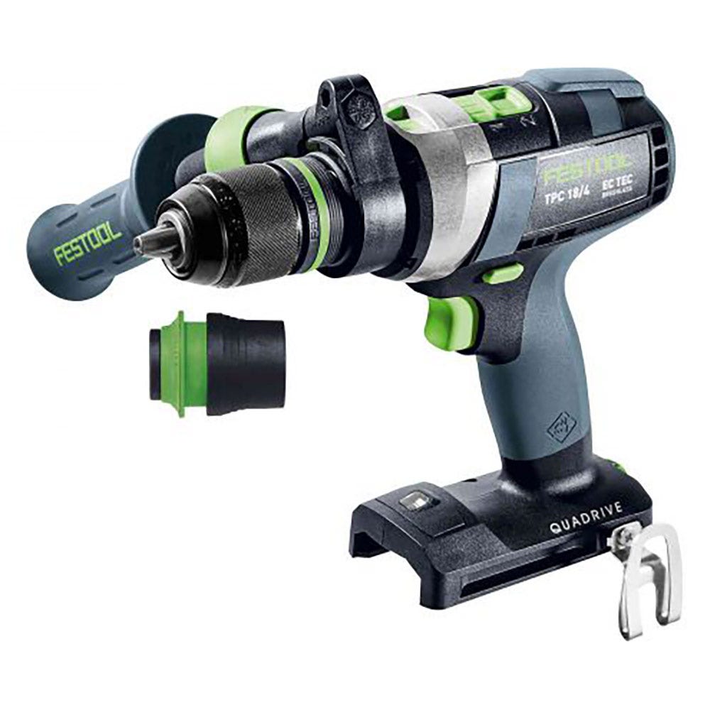 Furadeira de impacto básica sem fio FESTOOL TPC 18V de 4 velocidades em Systainer 575604