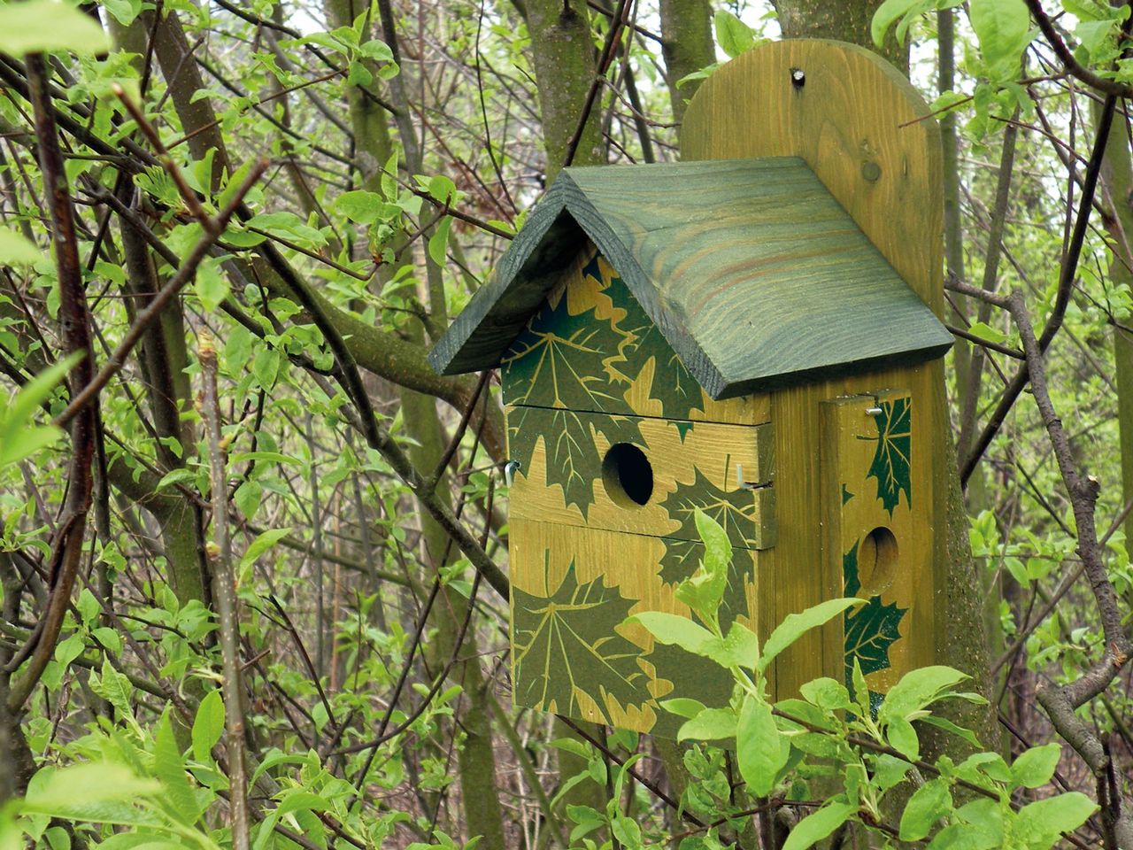 dobar Nistkasten Camouflage-Design 