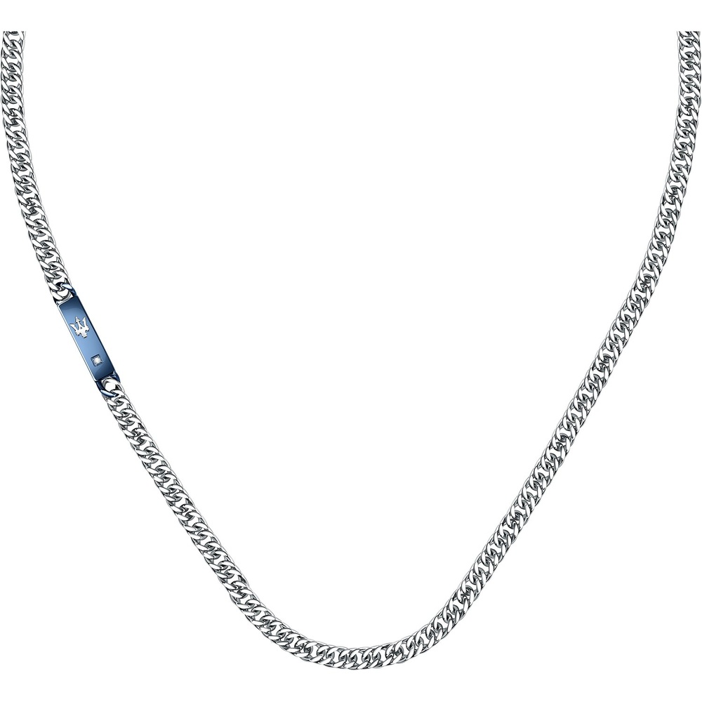 Maserati Chaînette Acier inoxydable collier