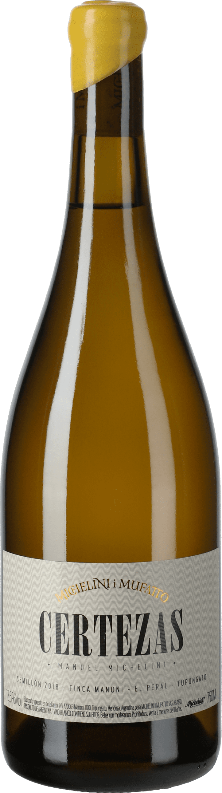 Michelini i Mufatto Mendoza Certezas Semillon 2020