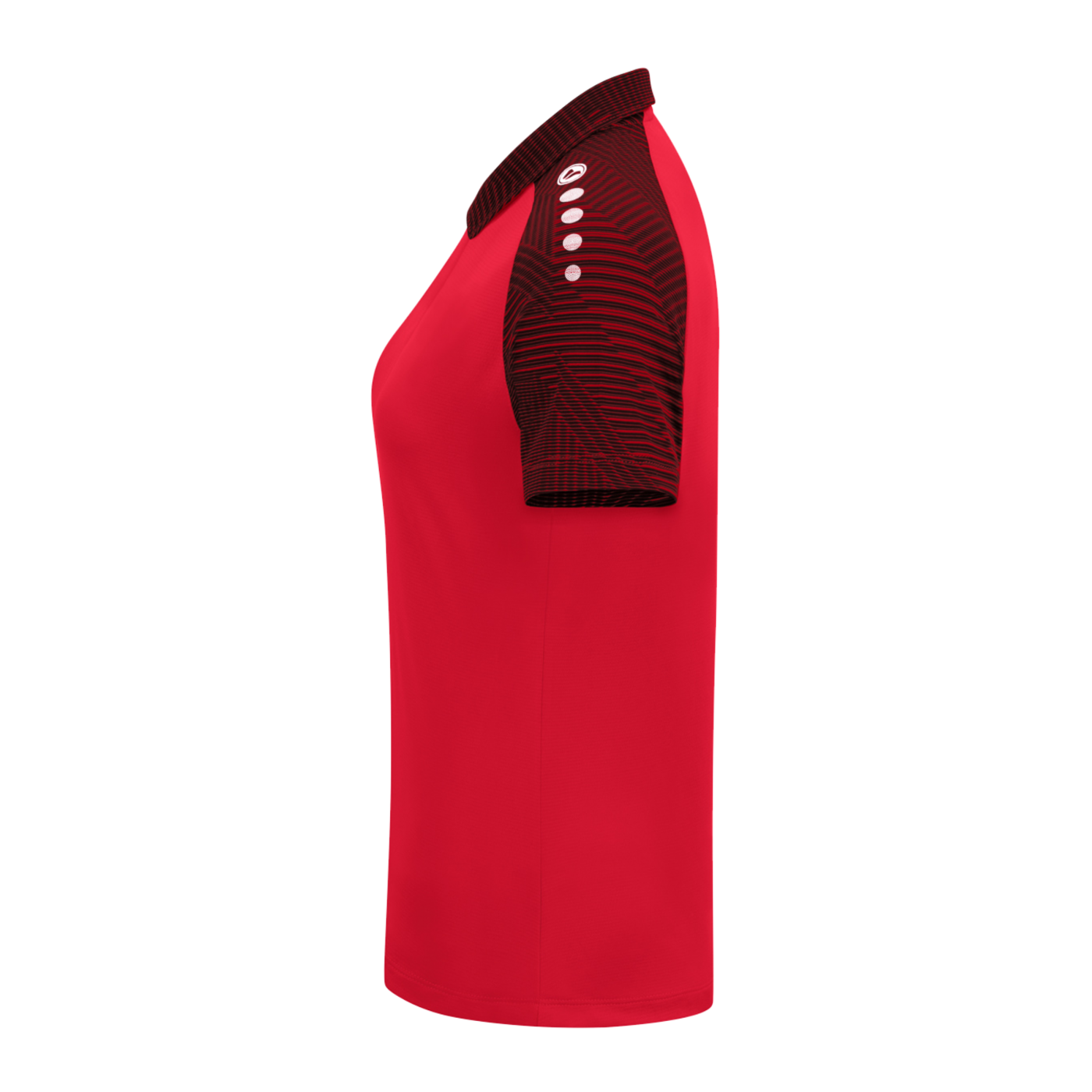 JAKO Performance Poloshirt Damen Rot Schwarz F101