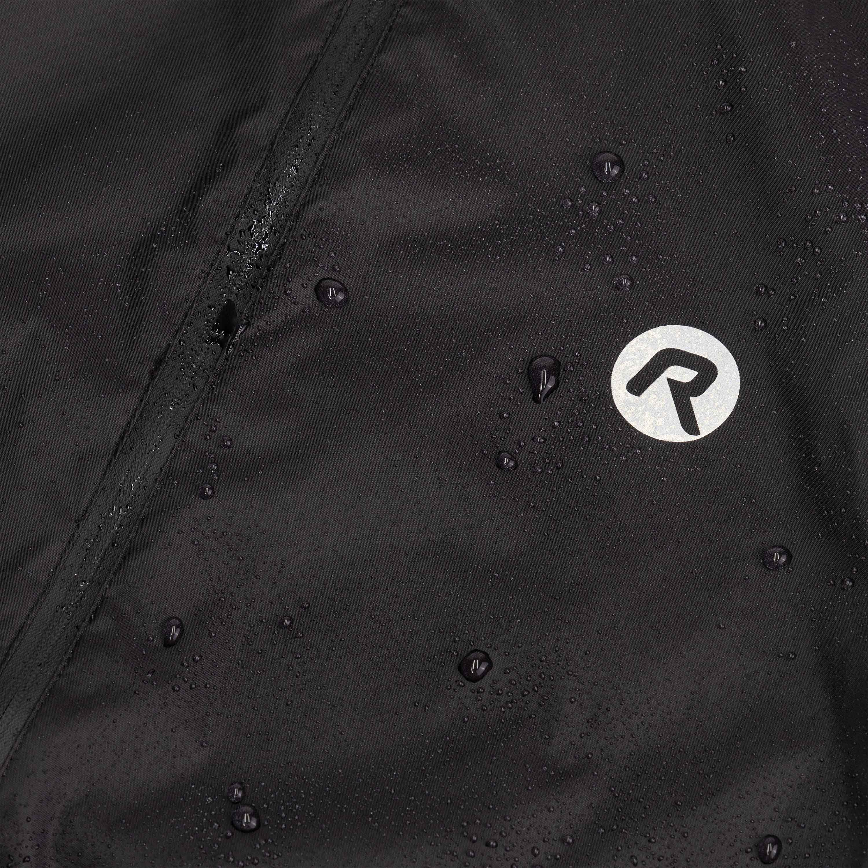 Rogelli Core Black Herren Fahrrad Regenjacke