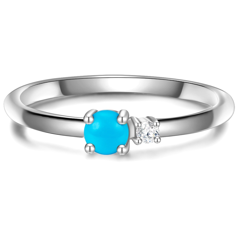Glanzstücke München Bague en argent Argent sterling Oxyde de zirconium (CZ) en Argent Bague