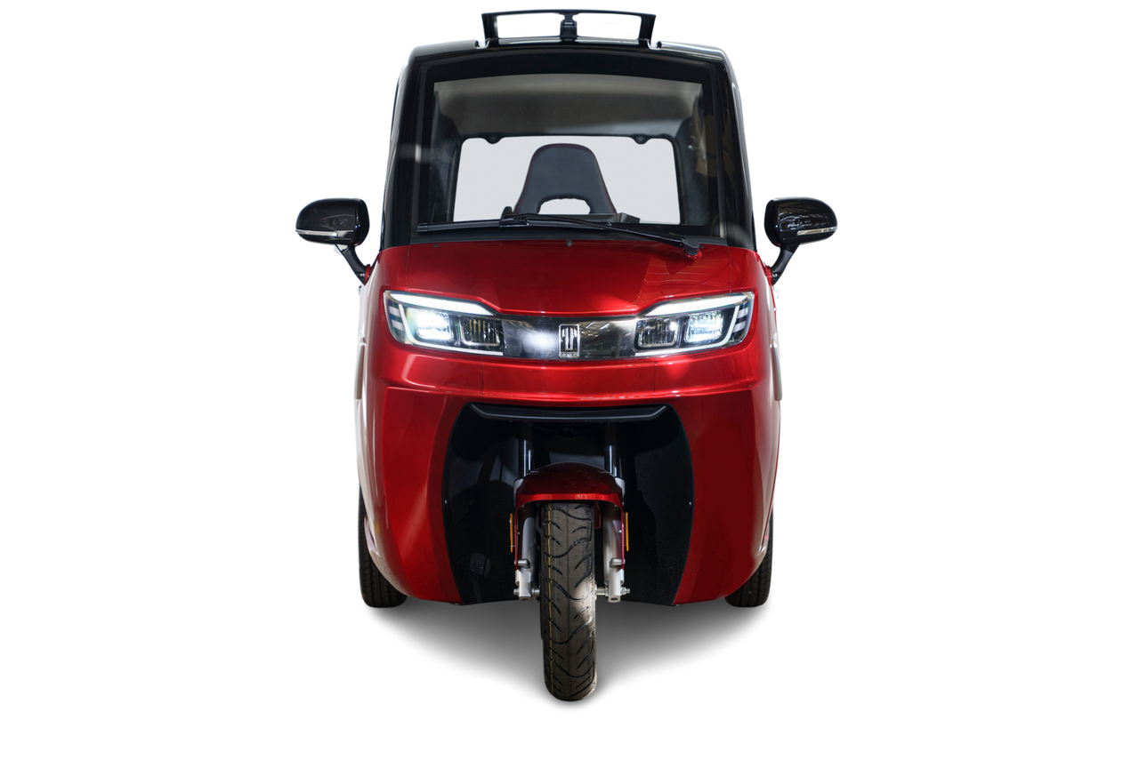 Stormborn V8 GT - 25 oder 45 km/h, Lithium-Akku, rotmetallic