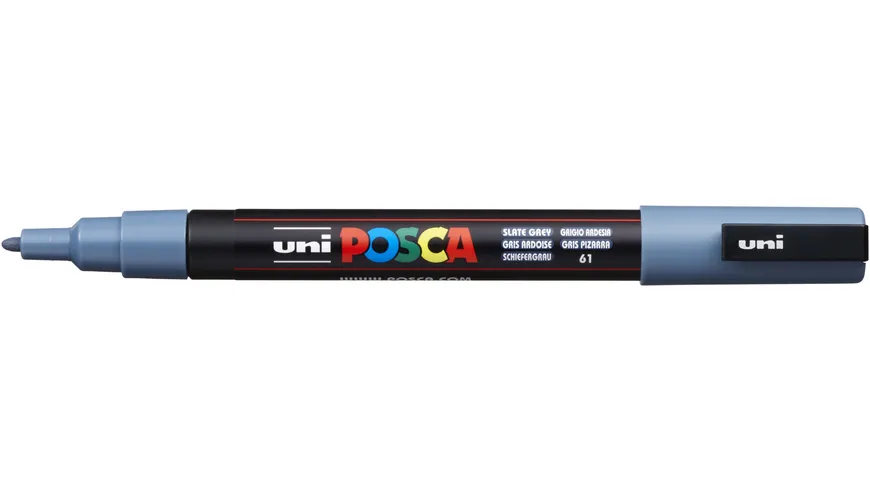 FABER-CASTELL  Marker UNI POSCA PC-3M schiefergrau schiefergrau