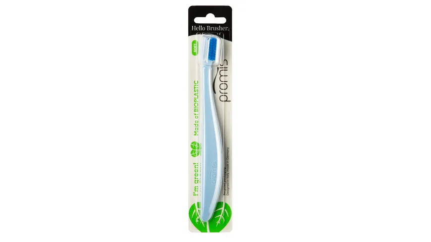 promis Zahnbürste Brush Single Ocean Blue