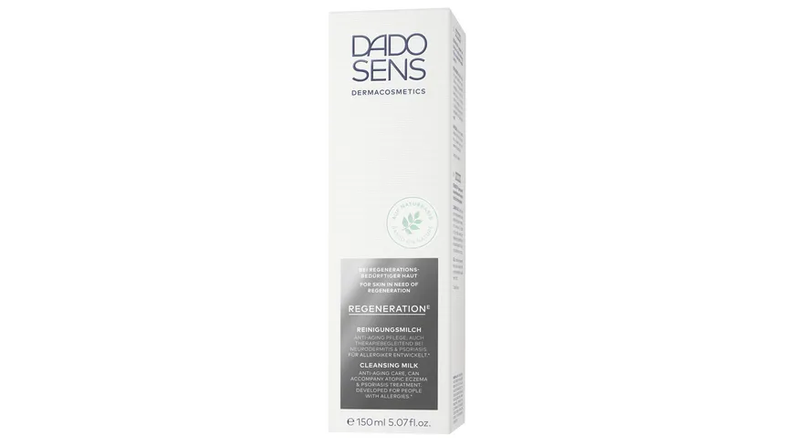 DADO SENS REGENERATION E Reinigungsmilch- bei regenerationsbedürftiger Haut 150 ml
