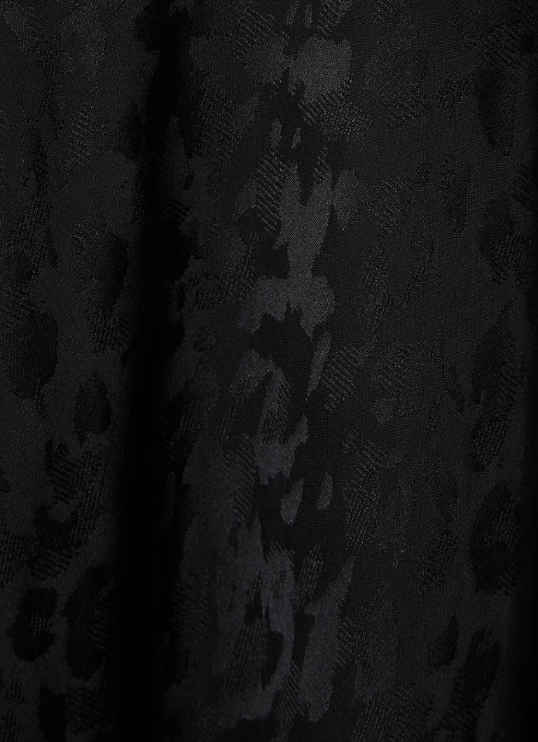 Fusta midi din mătase Jeanne cu imprimeu leopard de Zadig&Voltaire
