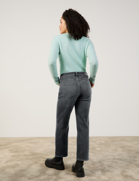 7/8 Jeans mit Steinchenzier
