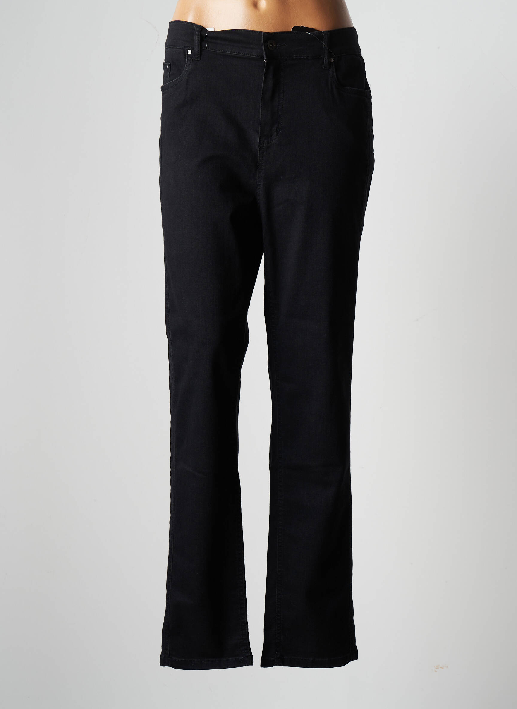 Anna Montana Jeans Coupe Slim Femme couleur noir