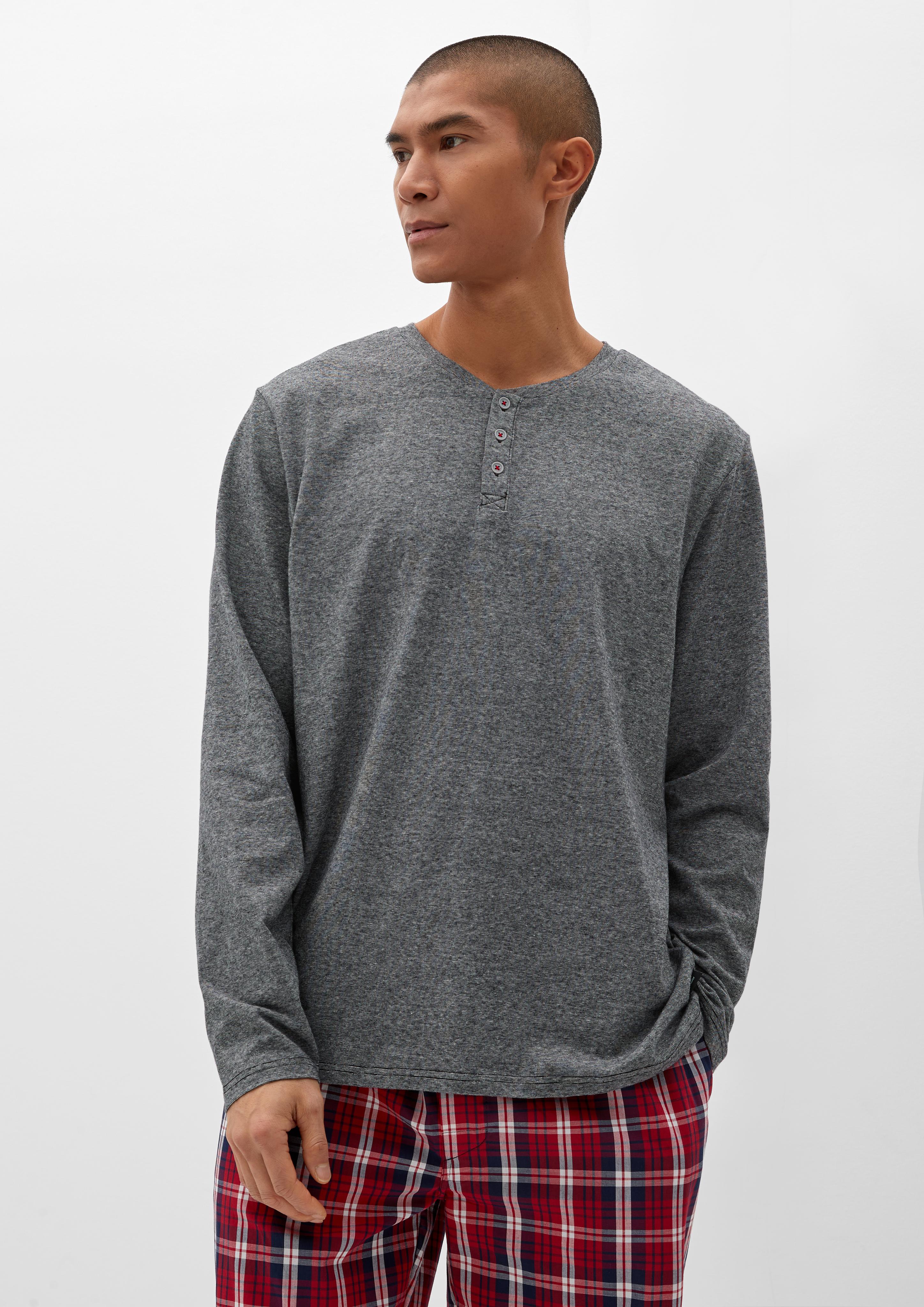 Meliertes Langarmshirt  6007556-95W1
