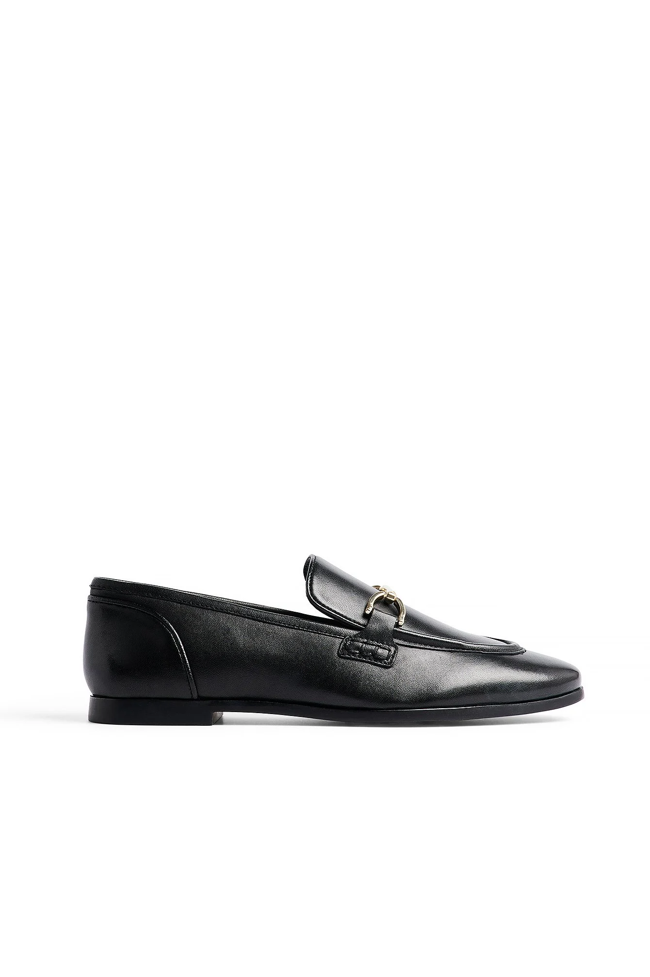 Schmale Leder-Loafer