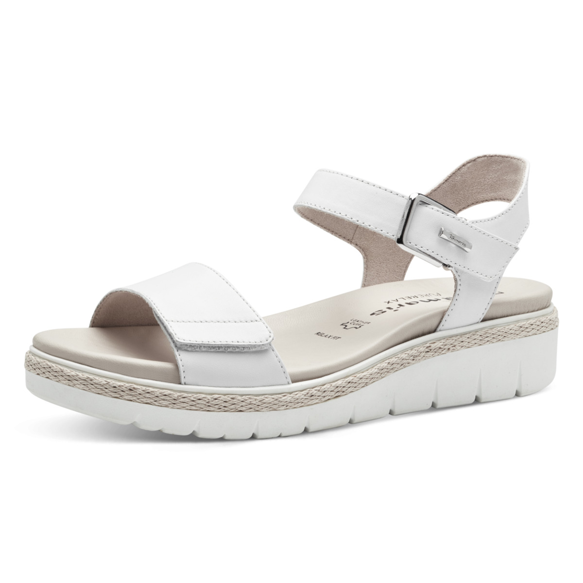 Tamaris 1-28260-42 Sandale weiss