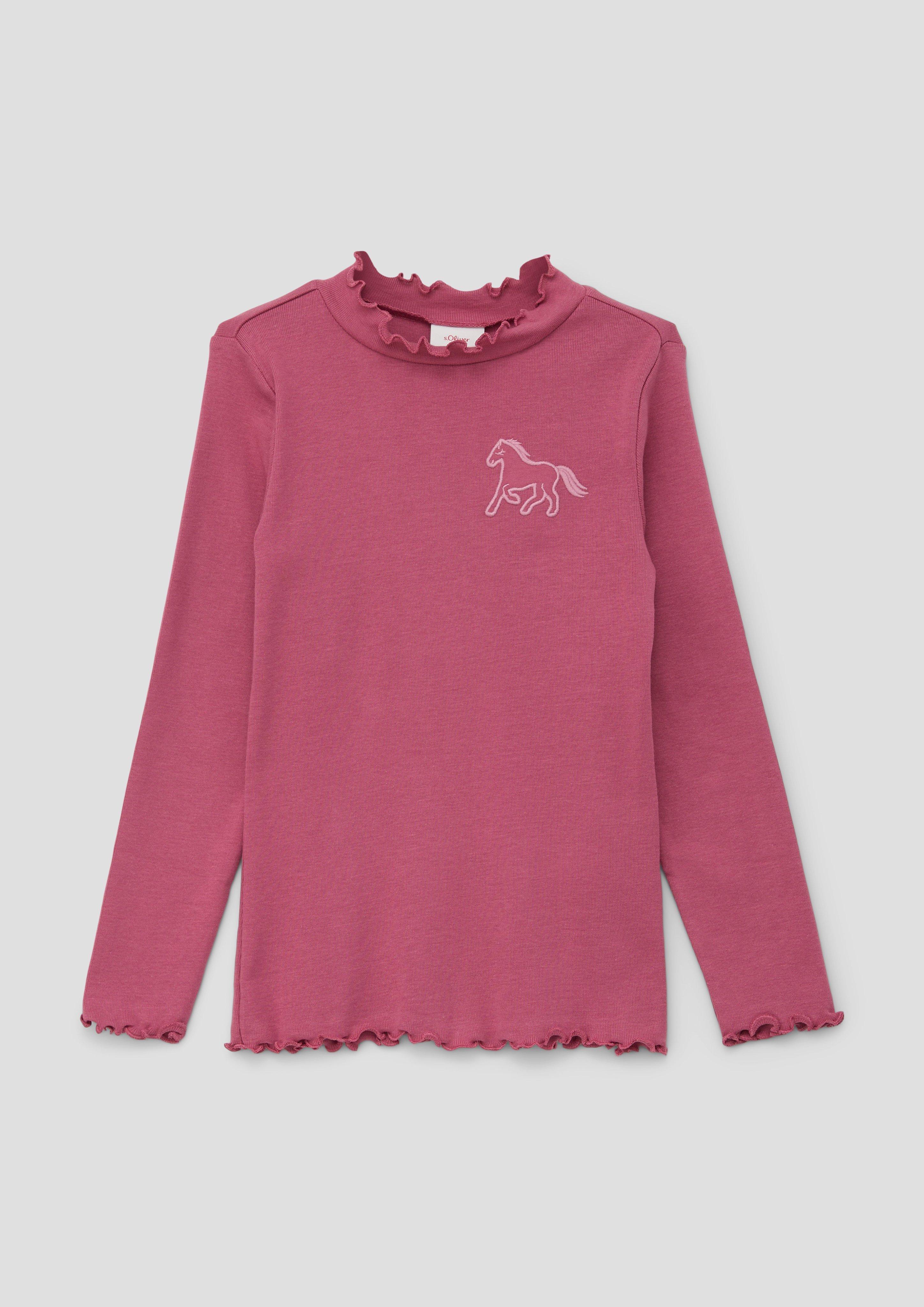 Longsleeve mit Rollsaum  2138507-4592