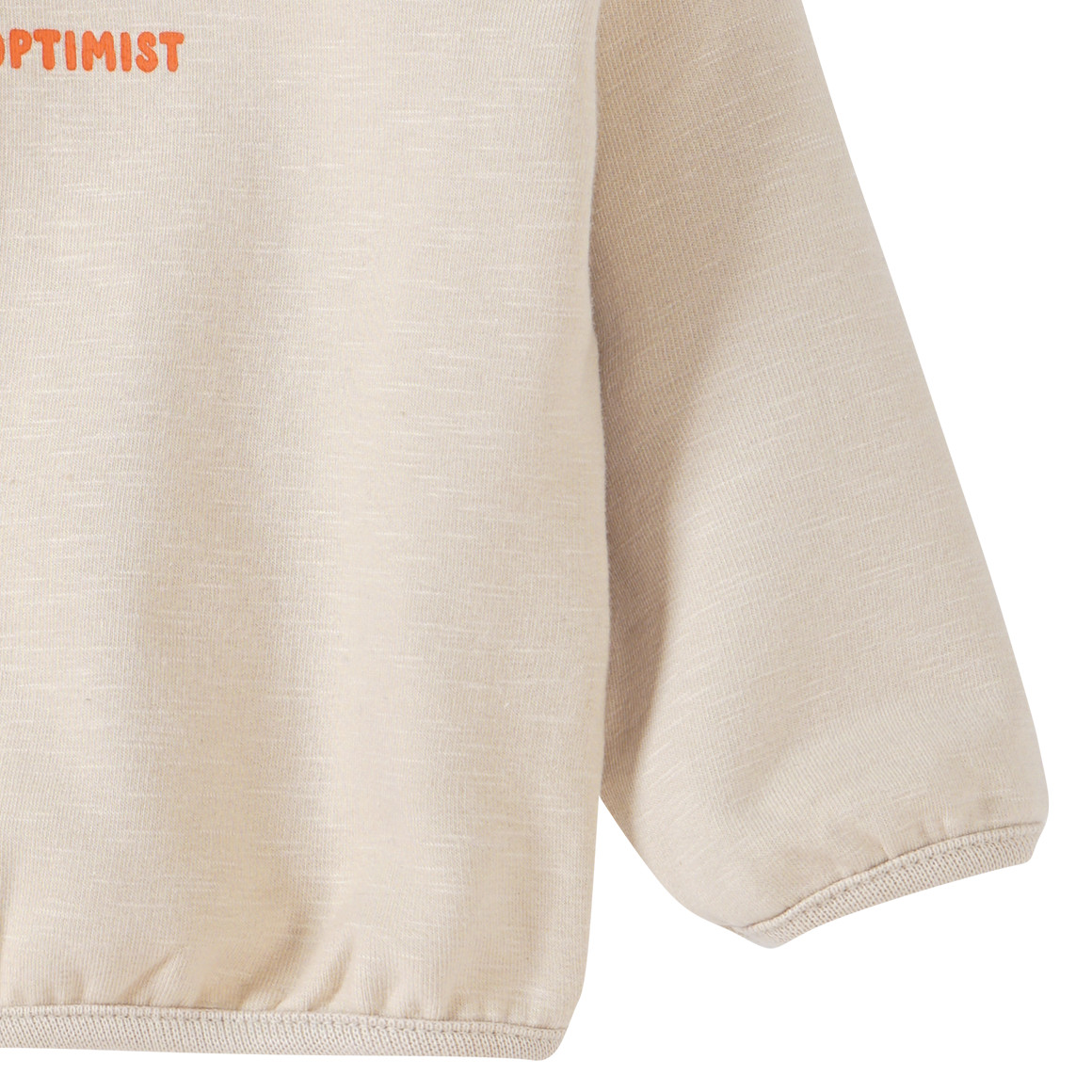 Newborn Sweatshirt mit Flammgarn
