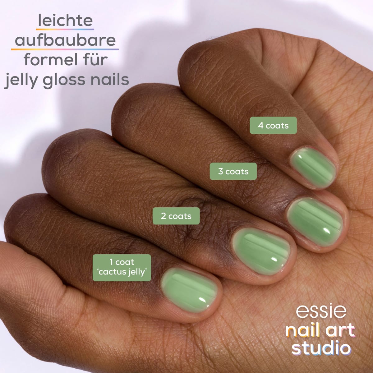 Nagellack 110 Jelly Gloss Cactus Jelly, 13,5 ml