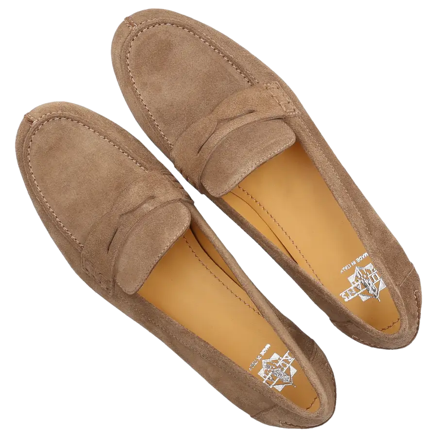 Truman's - Loafer 9188 Veloursleder - braun