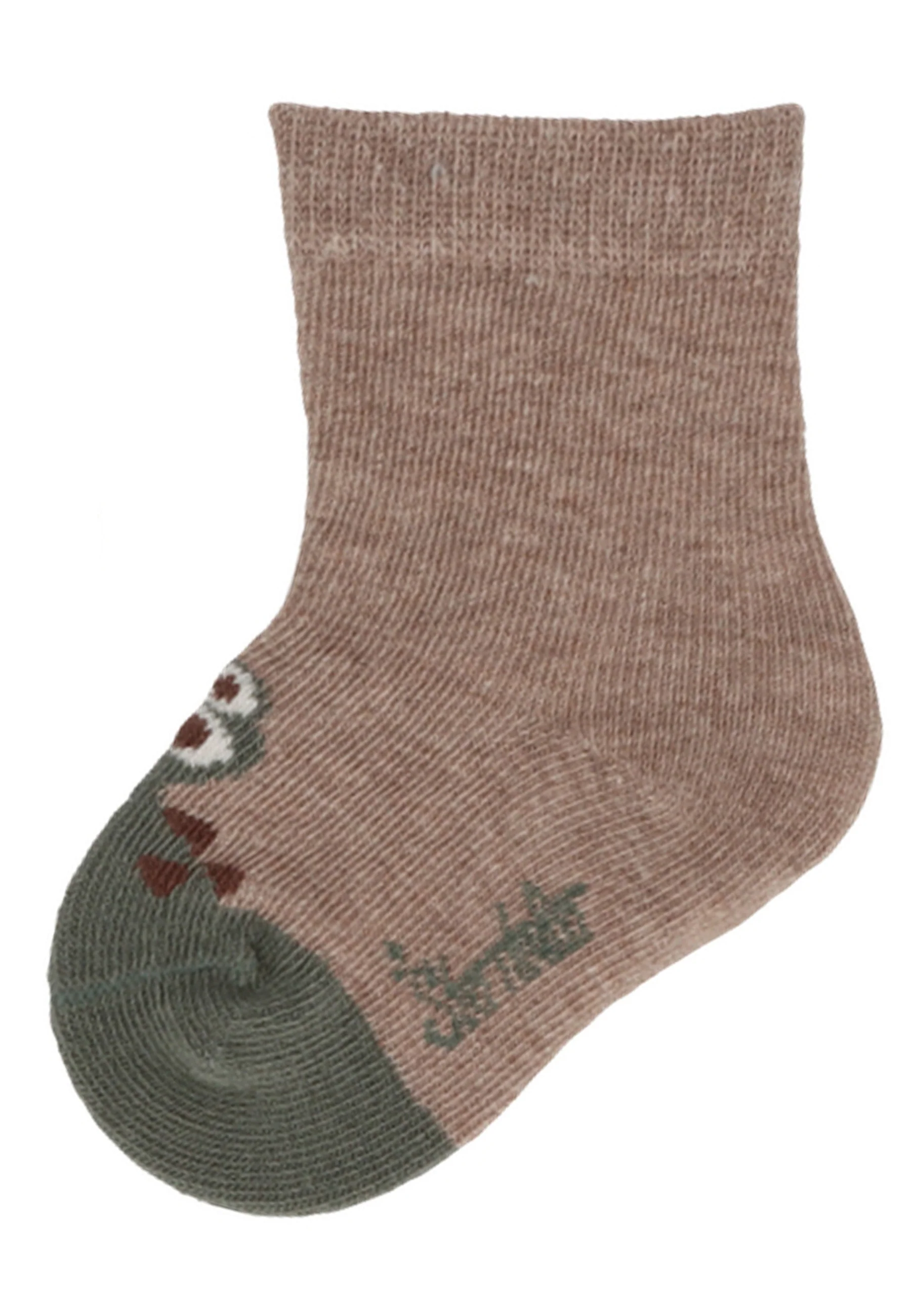 Socken im 3er Pack mit Motiv Löwe in versch. Farben