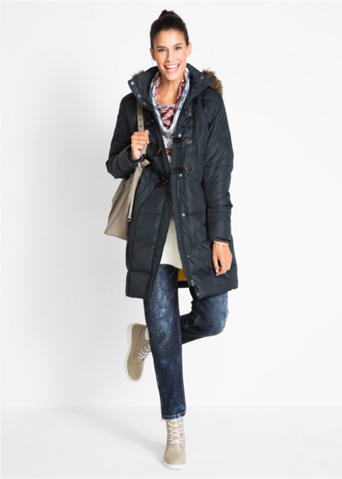 Duffle-Coat mit Steppung