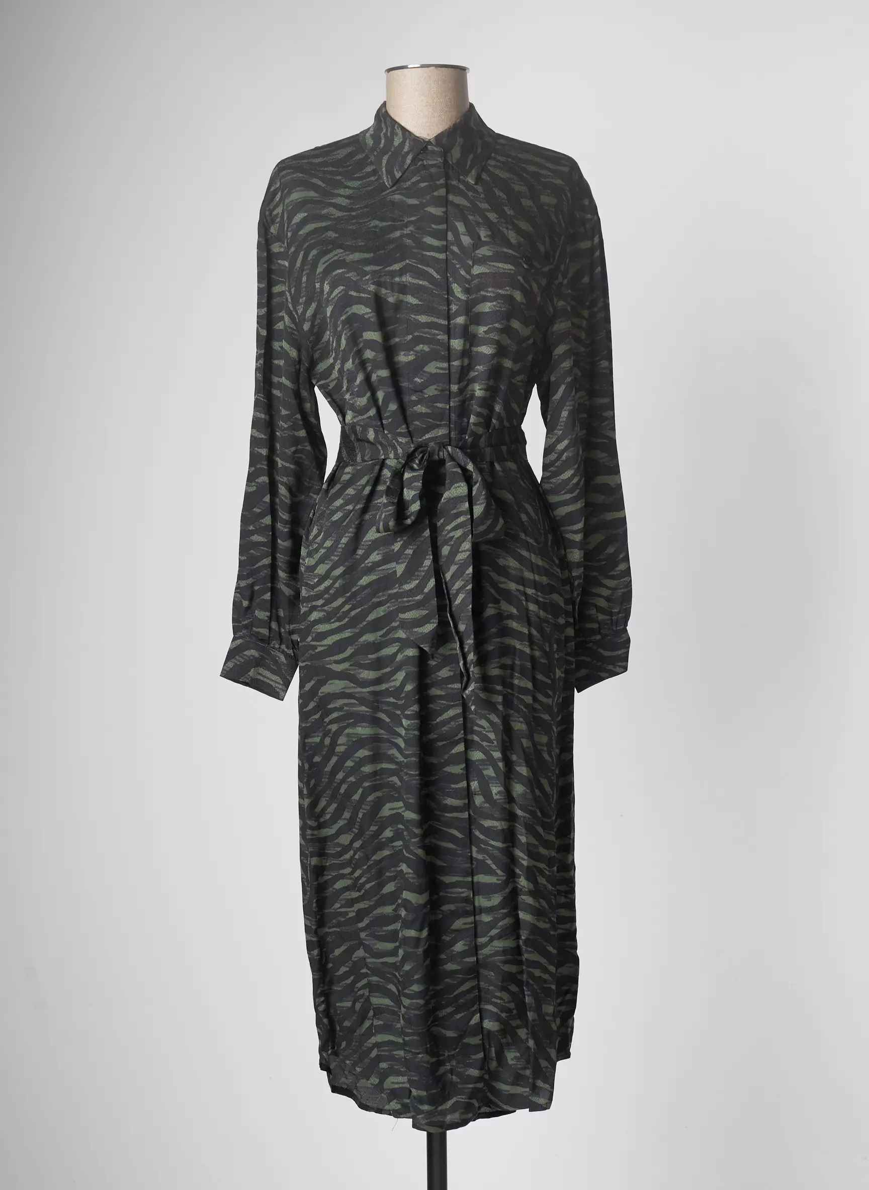 Essentiel Antwerp Robes Mi Longues Femme couleur vert