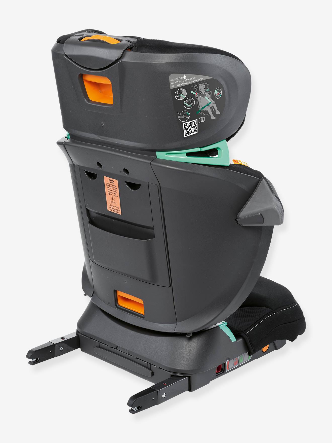 Siège-auto CHICCO Fold&Go i-Size 100 à 150 cm, équivalence groupe 2/3 black