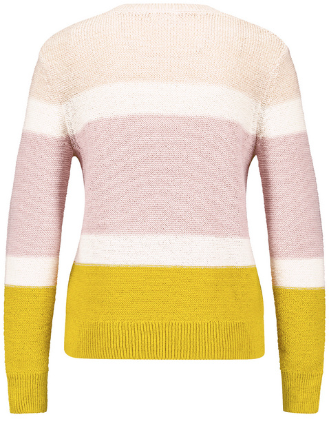 Pullover mit Colourblocking