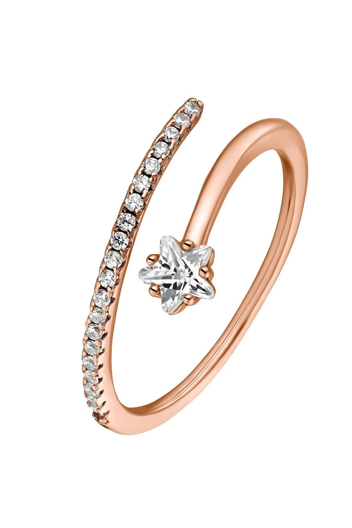 Heideman  Ring - Goldfarben - Zirkon