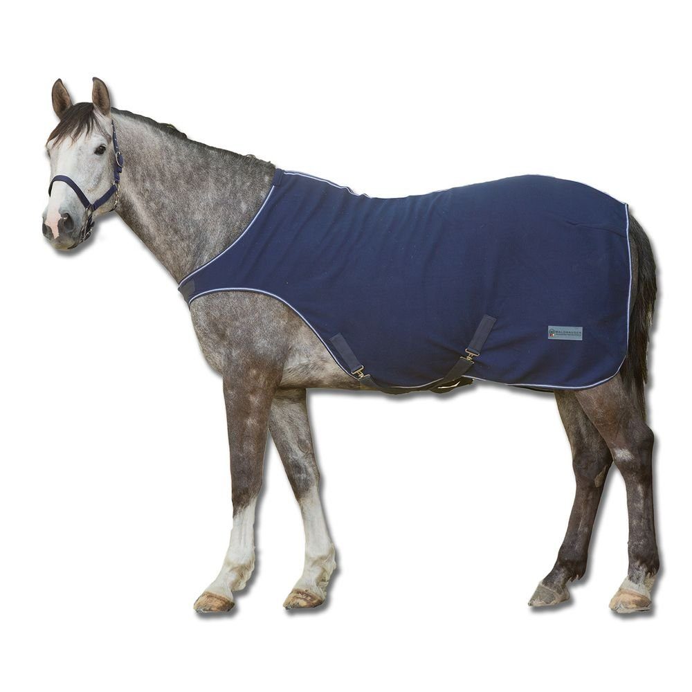 Waldhausen Pferde-Regendecke Waldhausen Fleece-Führmaschinendecke Economic - nachtblau