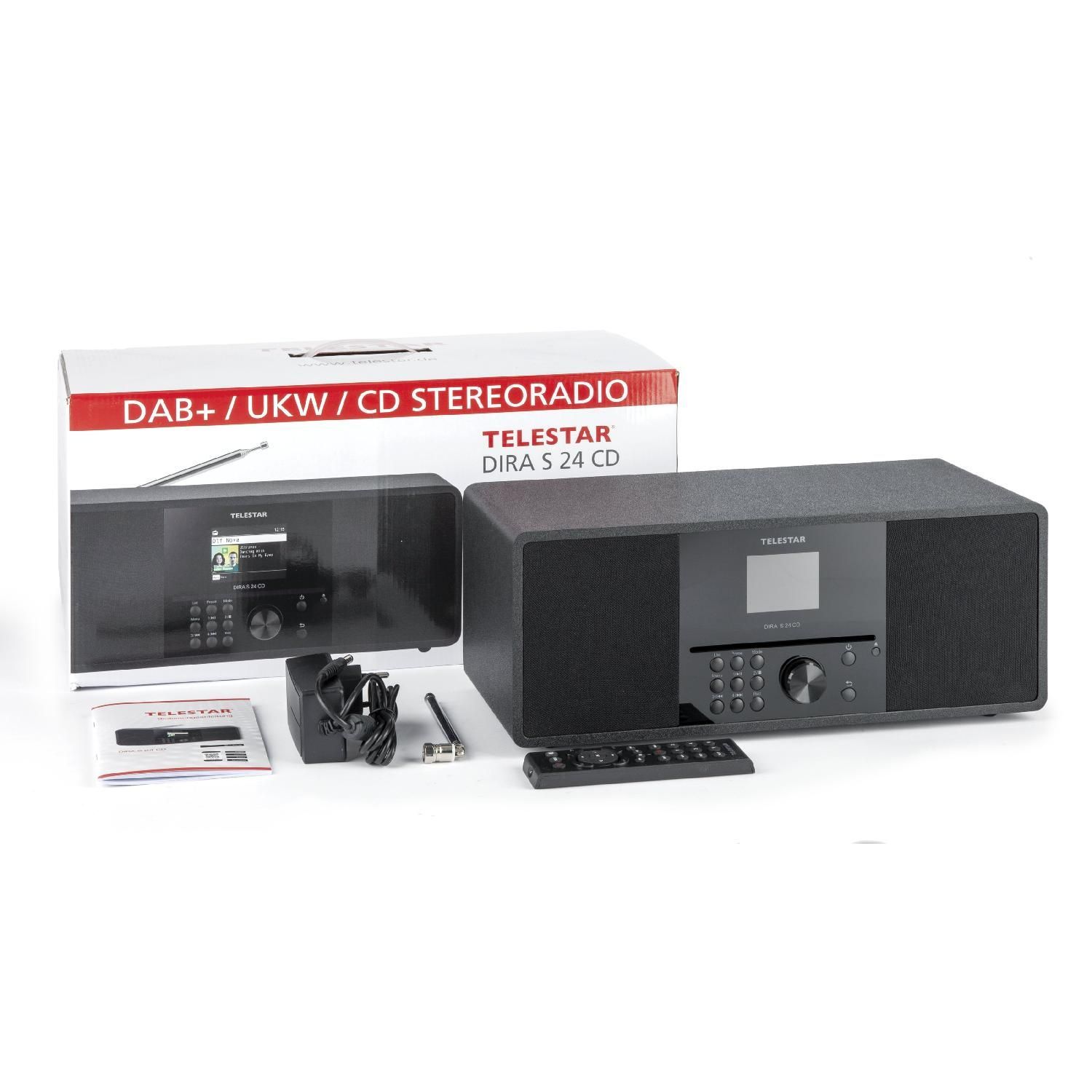 TELESTAR DIRA S24 Bluetoothradio mit CD Player