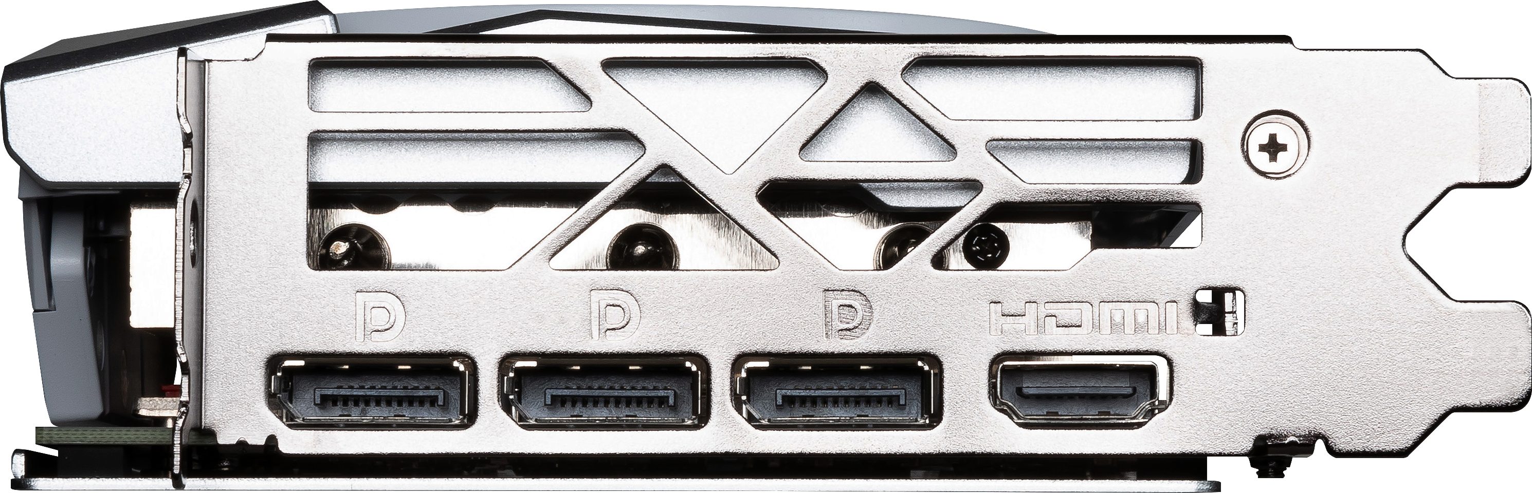 MSI GeForce RTX 4070 GAMING X SLIM WHITE 12G Grafikkarte (12 GB, GDDR6X)