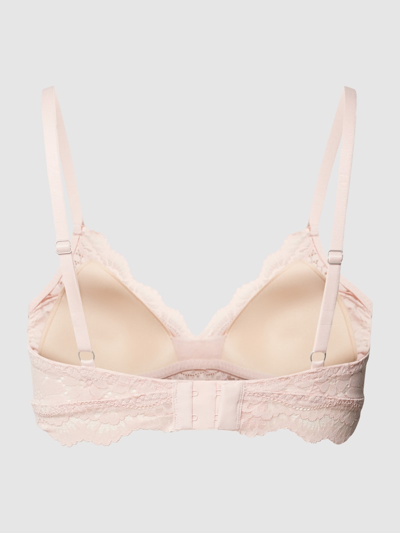 BH mit Spitzenbesatz Modell 'Wonderfulace' in hellrosa
