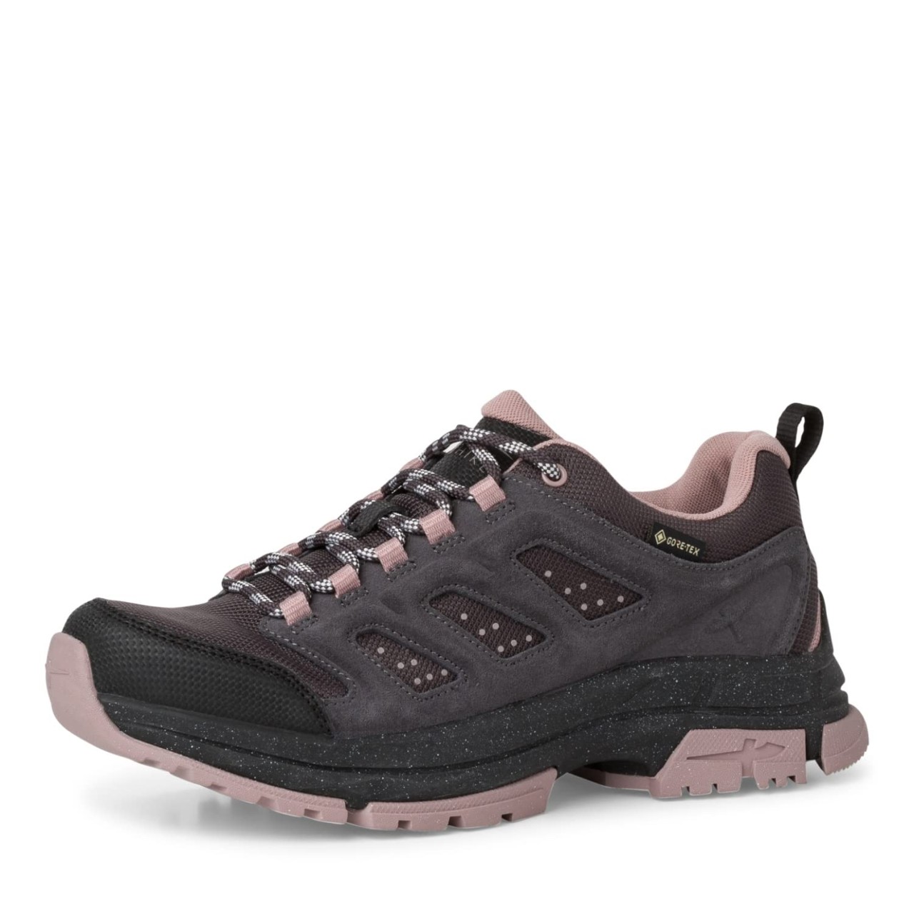 TAMARIS Trekkingschuhe schwarz Trekkinghalbschuh, Schwarz