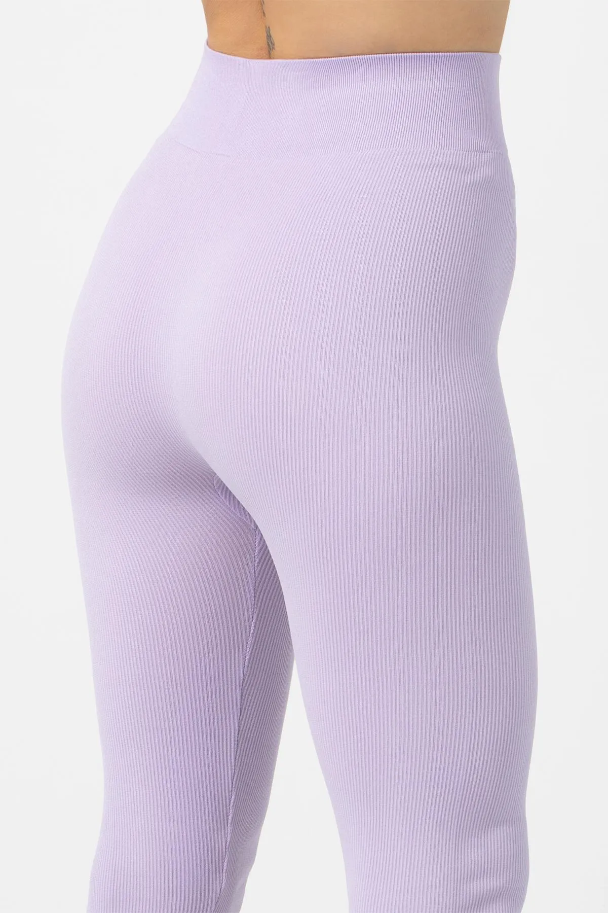 Doremi  Nahtlose gestrickte Leggings mit hoher Taille
