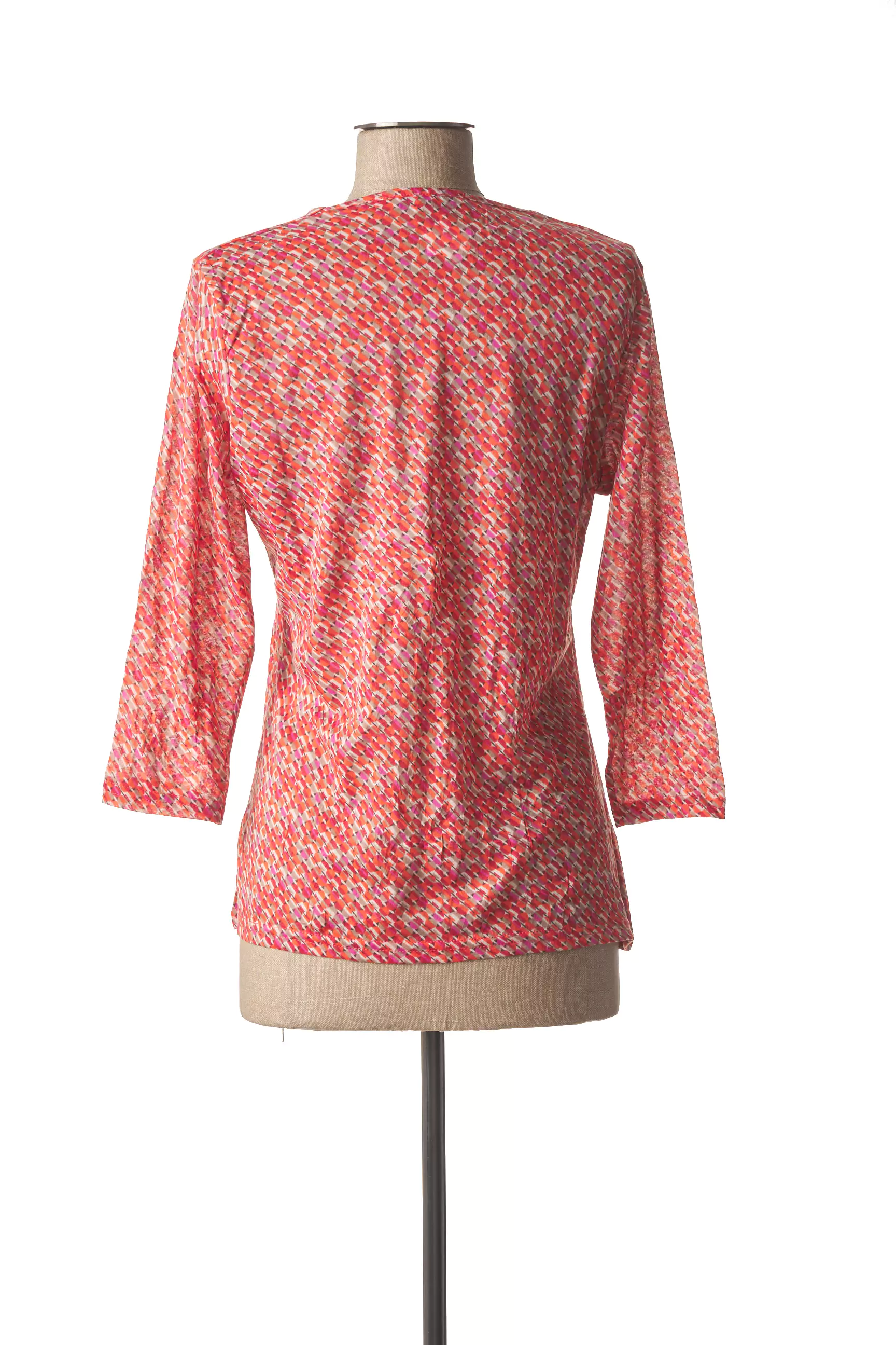 Les Bonheurs De Sophie Tshirts Femme couleur orange