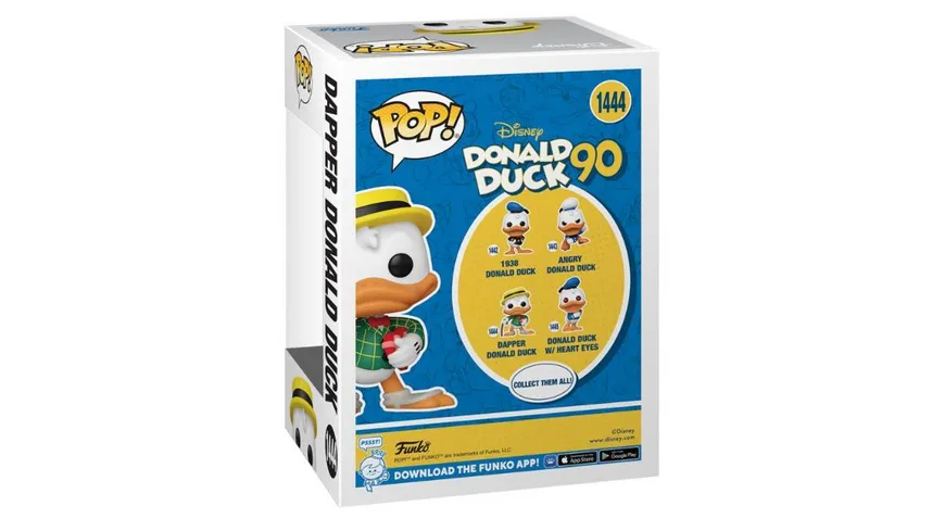 Funko - POP! - Donald Duck: 90th Anniversary - Donald Duck (Dapper) Vinyl