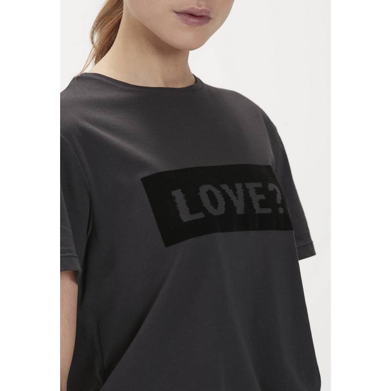 Athlecia KATTY W Slub Tee Printshirt Damen