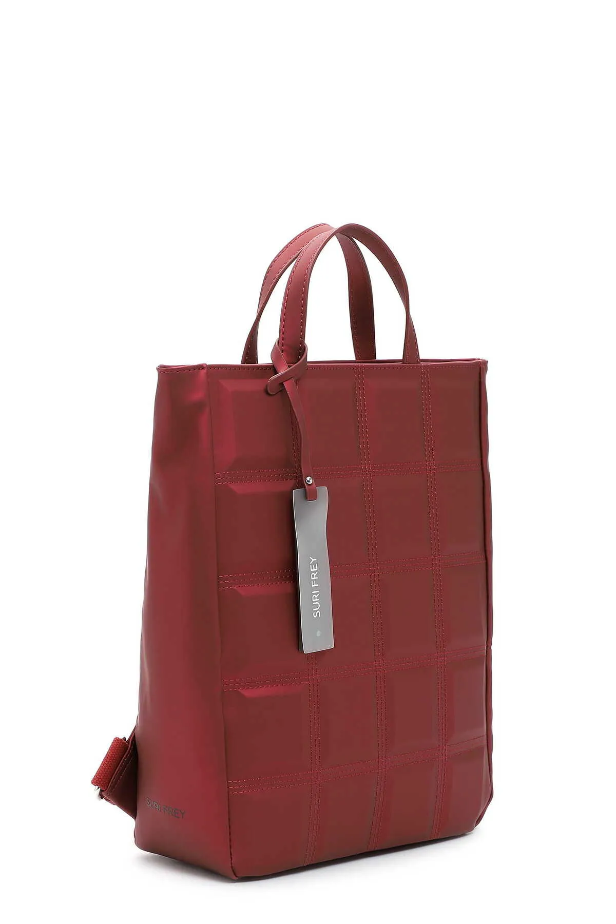 SURI FREY  Rucksack - Rot - Unifarben