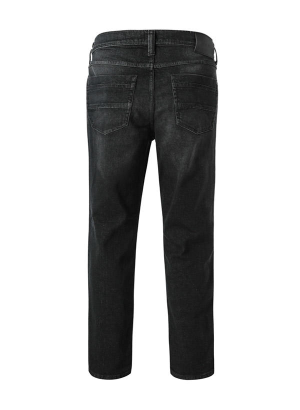 MUSTANG, Jeans, Straight Fit, Baumwoll-Stretch, schwarz