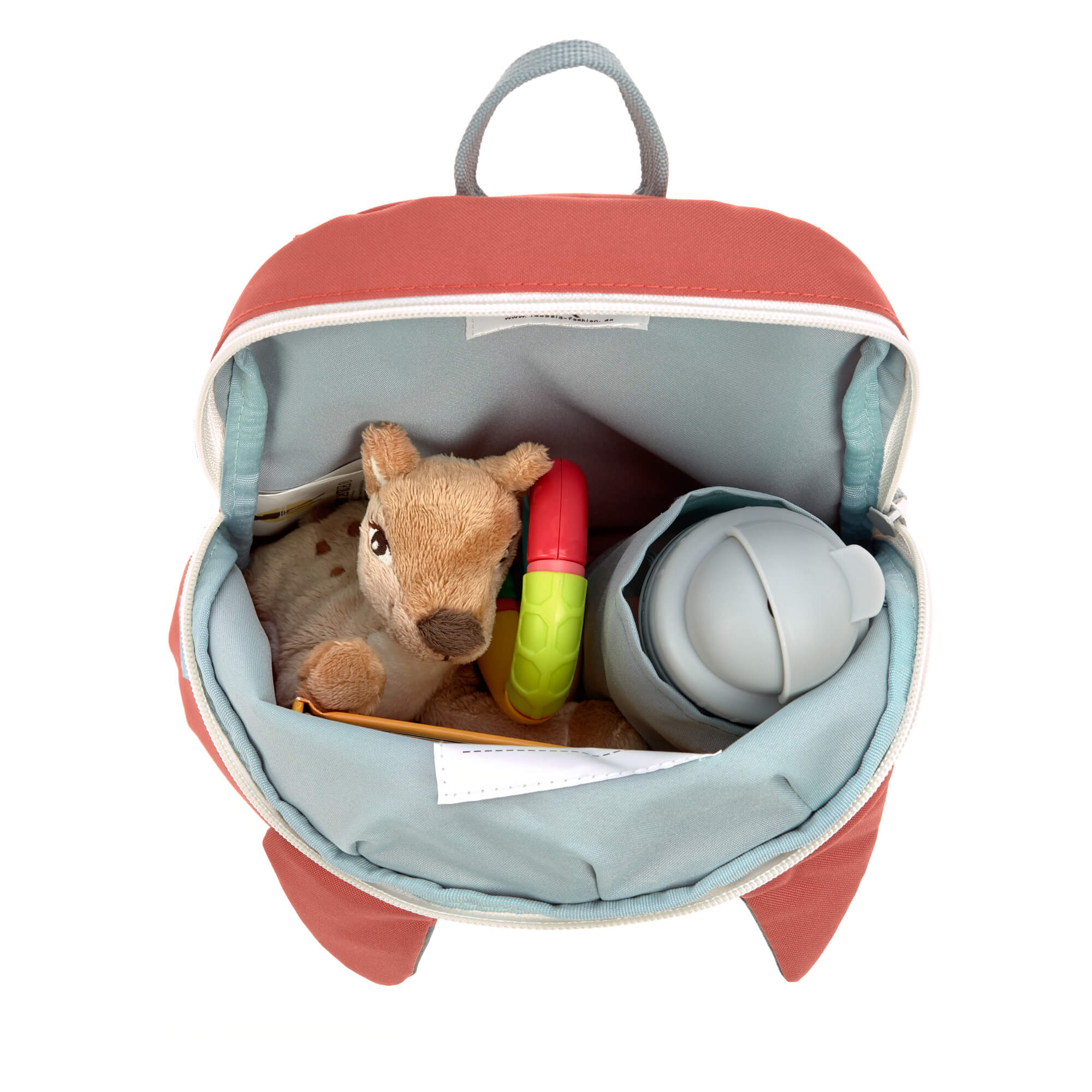 Kindergartenrucksack Tiny - Fuchs, Rot