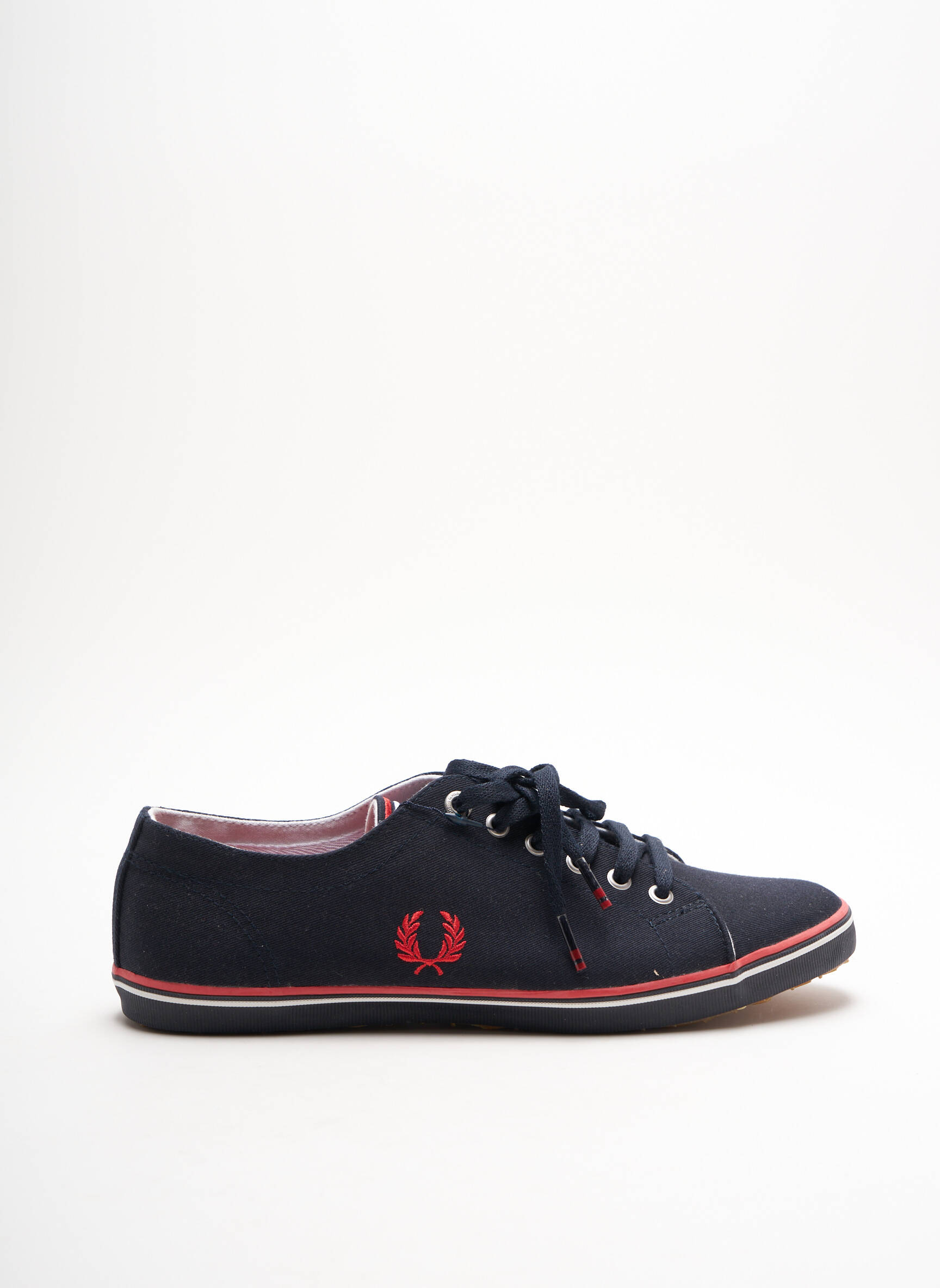 Fred Perry Baskets Femme couleur bleu
