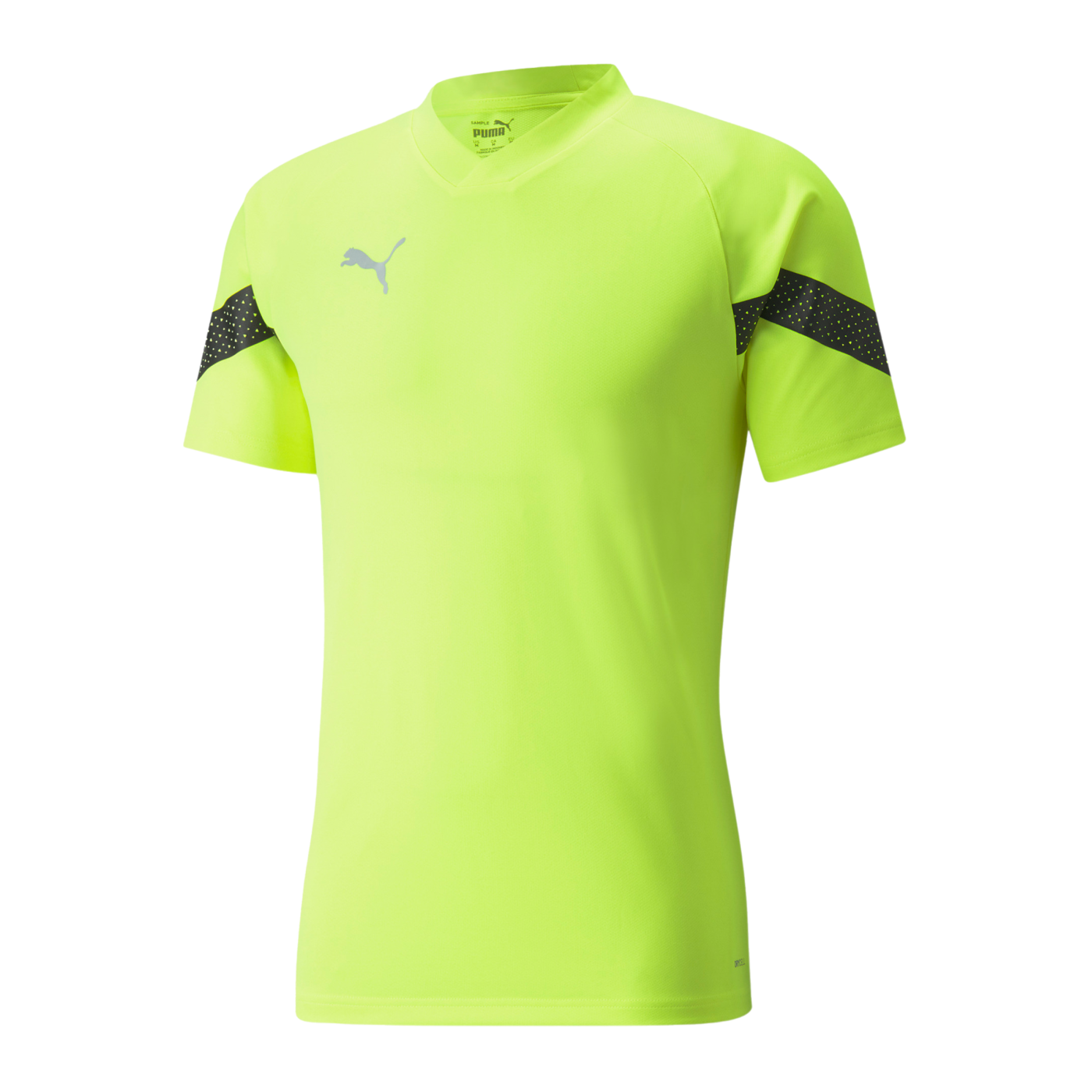PUMA teamFINAL Trainingsshirt kurzarm Gelb F22