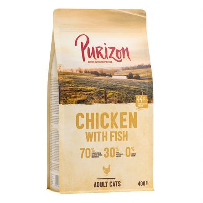 Übergangsset! Purizon- getreidefrei für Kitten und erwachsene Katzen