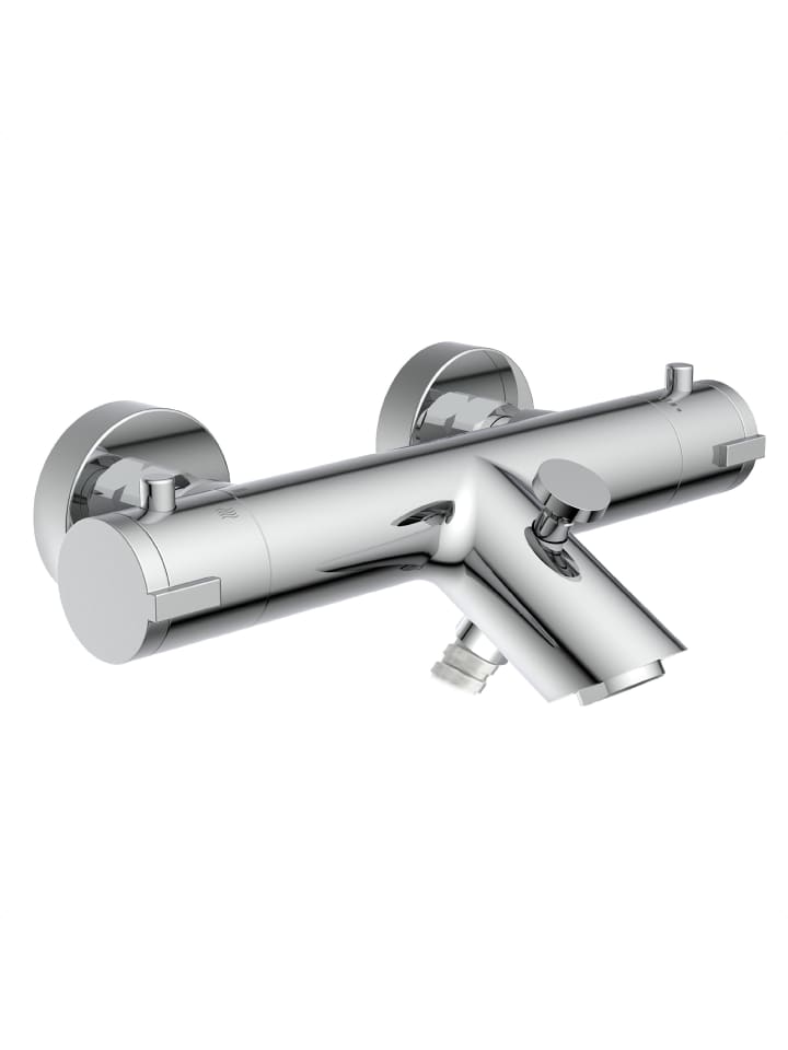 Schütte Wannenarmatur LONDON in Chrom mit Thermostat - (L) 16 x (B) 27 x (H) 7 cm günstig kaufen onesize